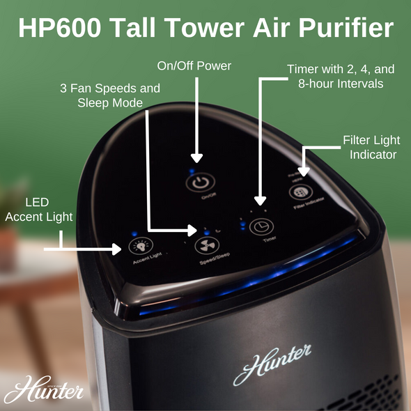 HP600 Tall Tower Air Purifier