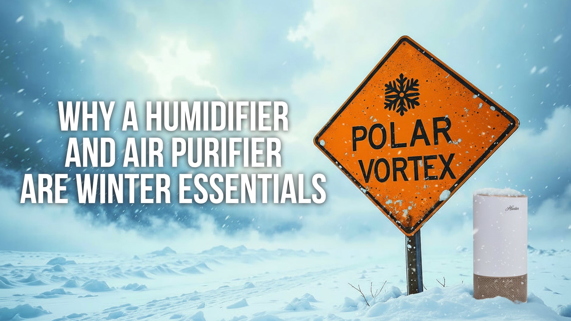 Polar Vortex Prep: Why a Humidifier and Air Purifier Are Winter Essent