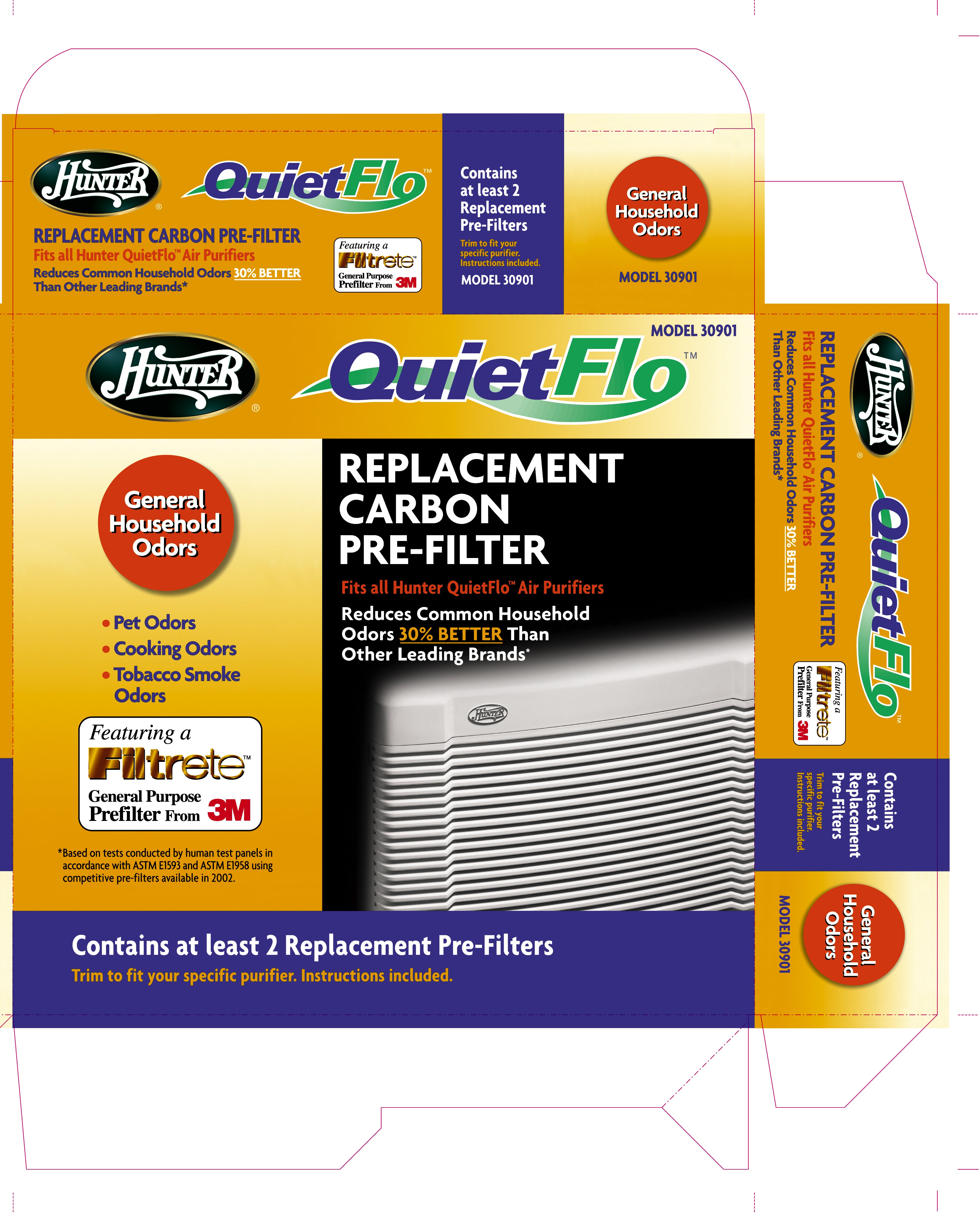 Hunter pre filter 30901 discount
