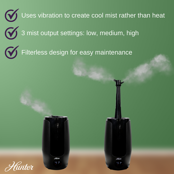 HHU400 Aspire Ultrasonic Cool Mist Humidifier