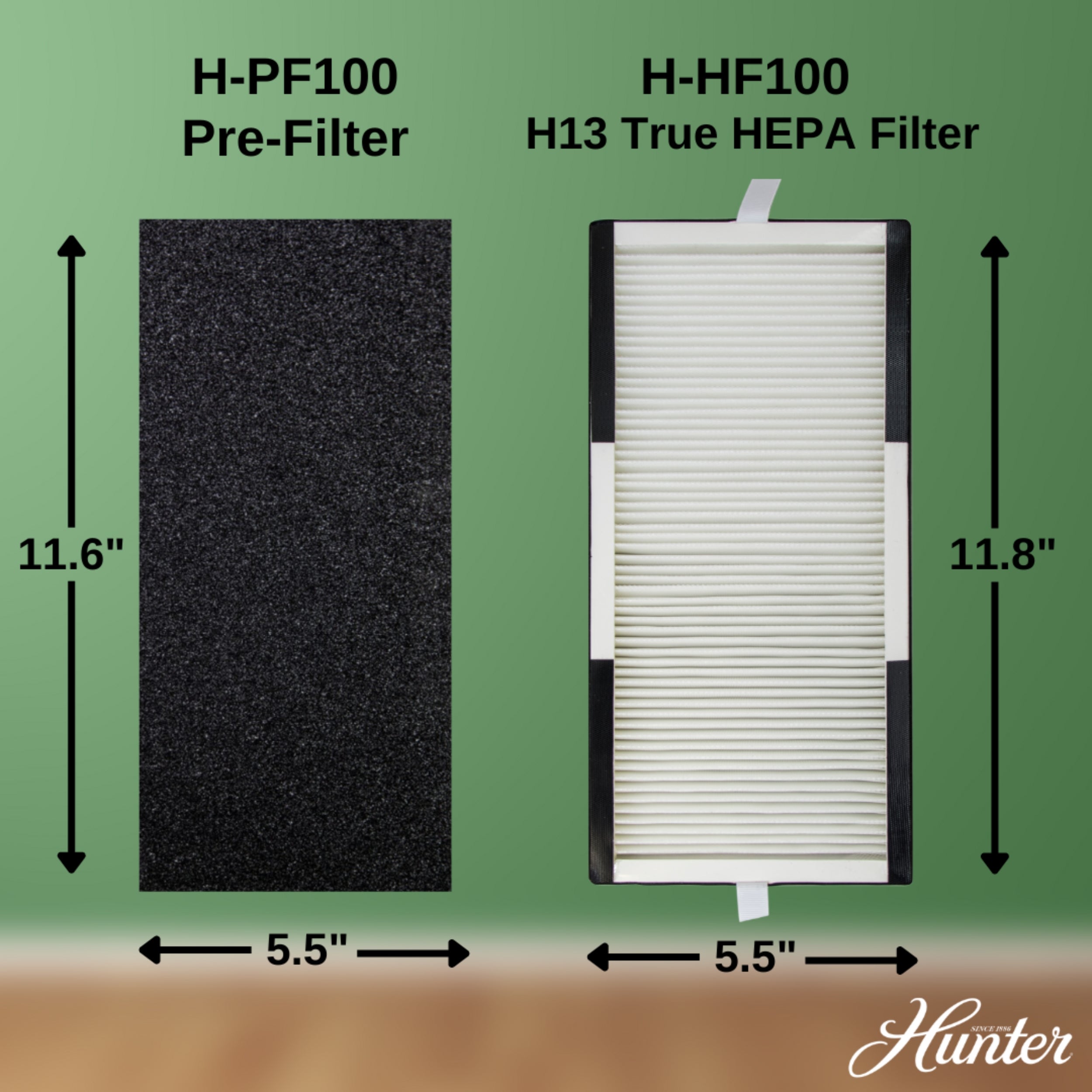 Replacement Filter Value Pack for HP100 Series Air Purifiers
