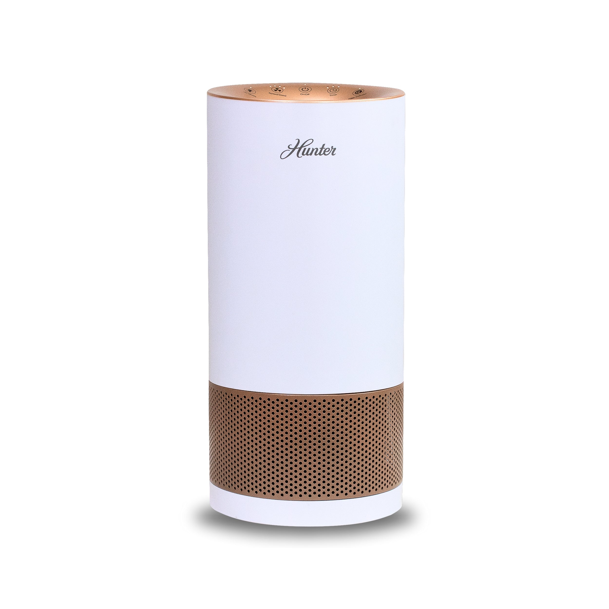 Hunter Fan HP450UV True HEPA UVC Light Technology Air Purifier White and Gray