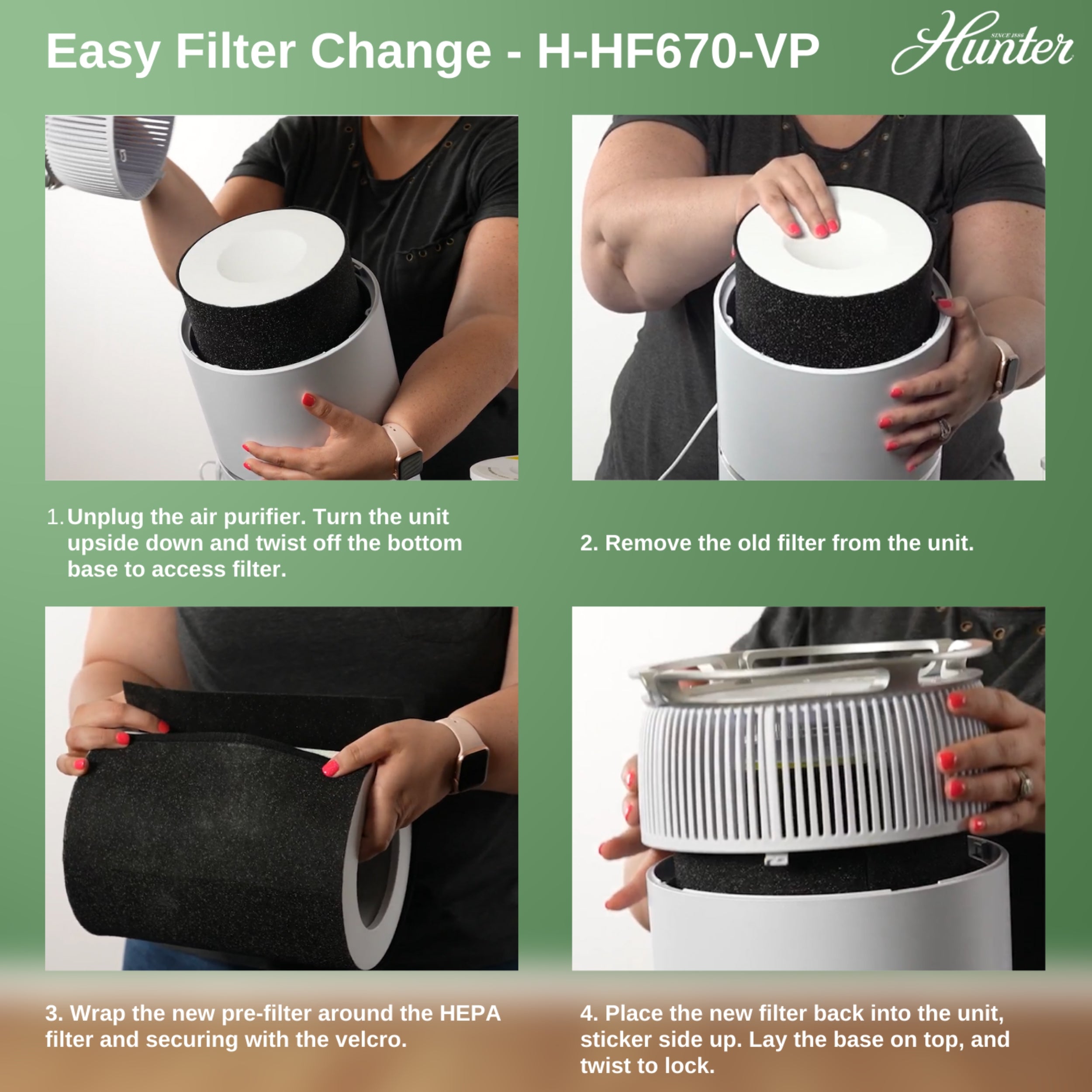 Casablanca Fan Company Air Purifier Filter - Thumbnail 5