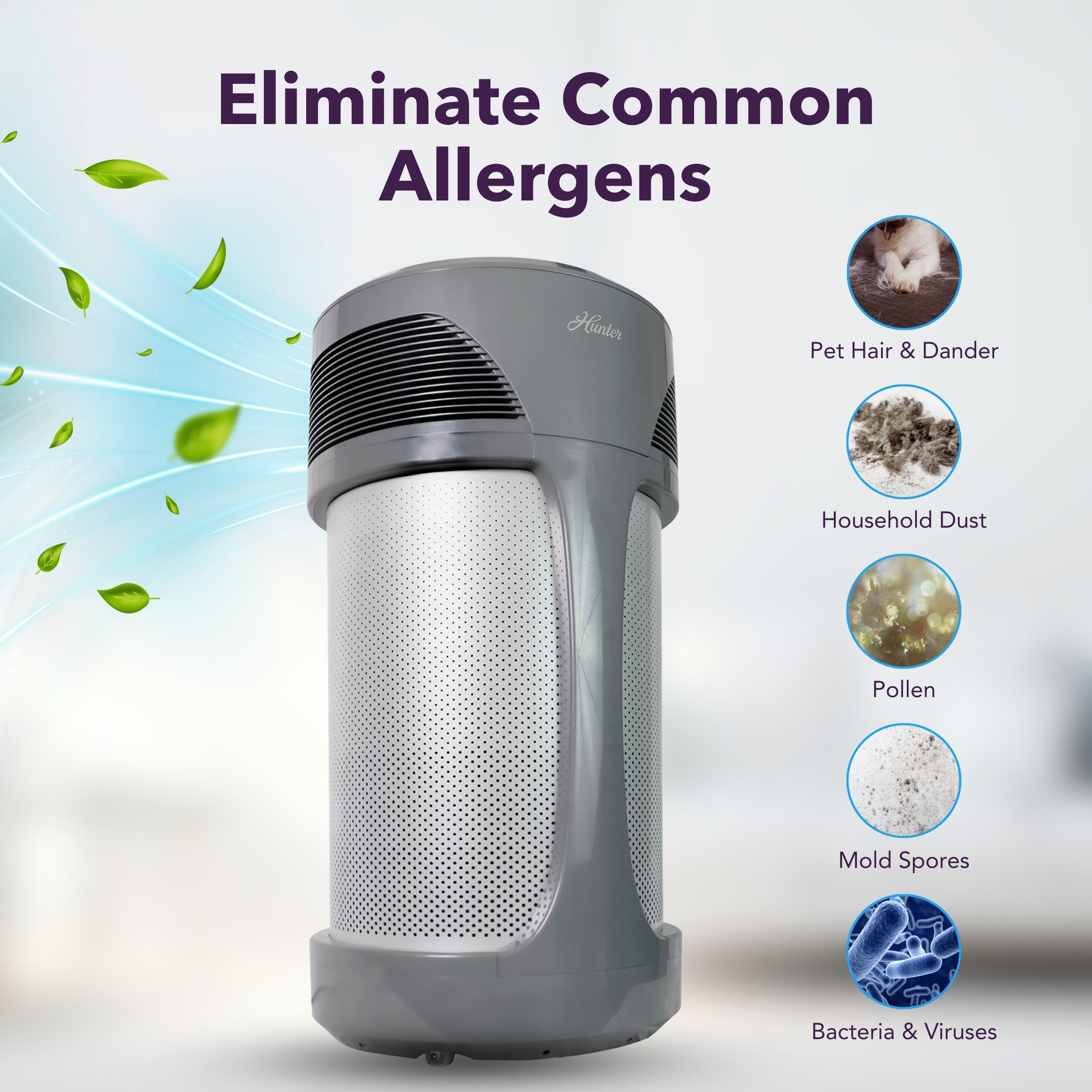 HP980 AirMax Whole Home Air Purifier| Hunter Fan Company
