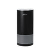 HP450UV Cylindrical Tower Air Purifier with UVC Light Technology, Black and Silver, Front