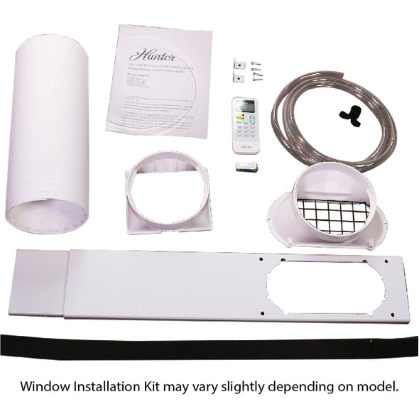 Hunter HPAC-14C150 14,000 BTU Portable Air Conditioner Window Installation Kit